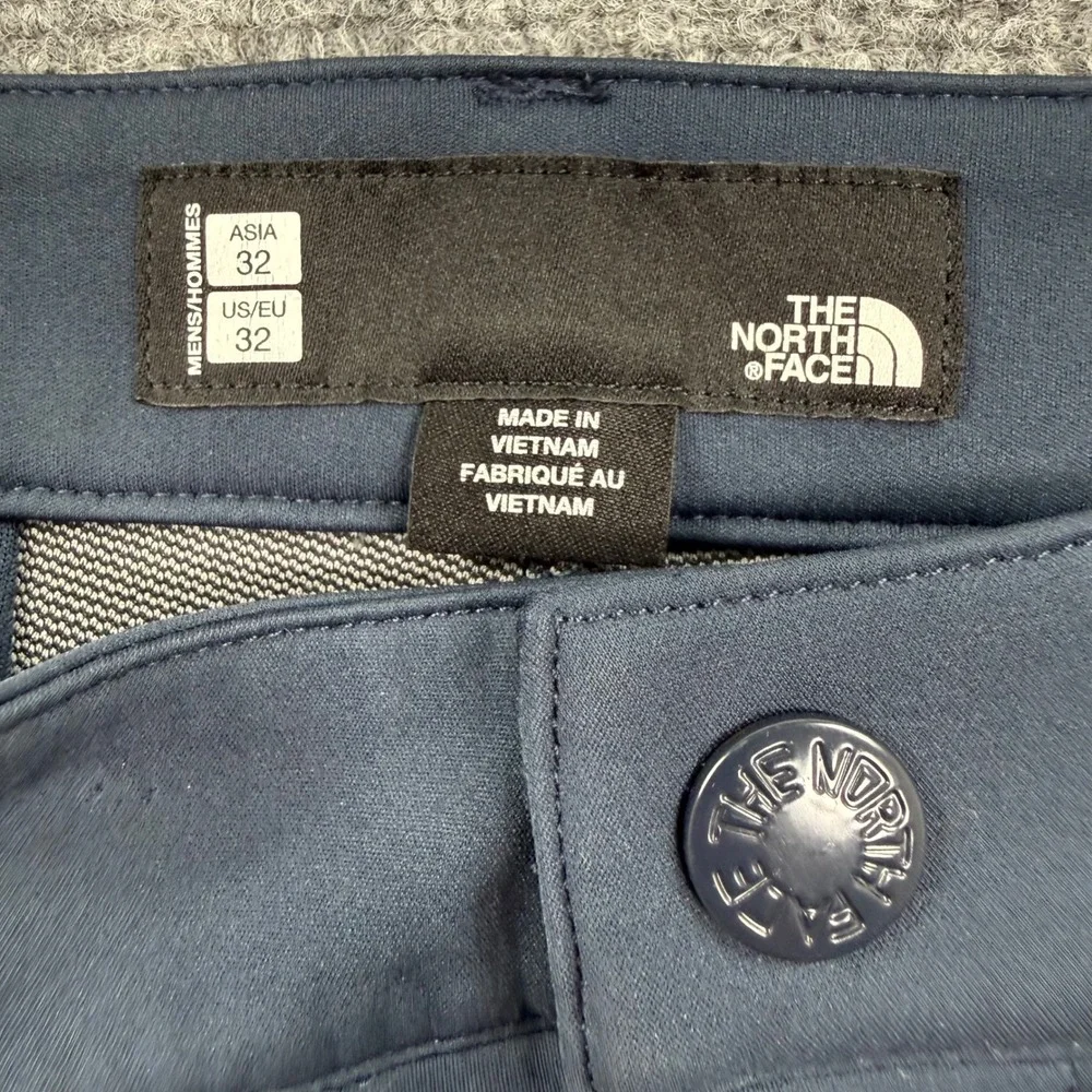 The North Face Mens Size 32‎ Blue Tech capri pants Hiking Outdoor Performanc